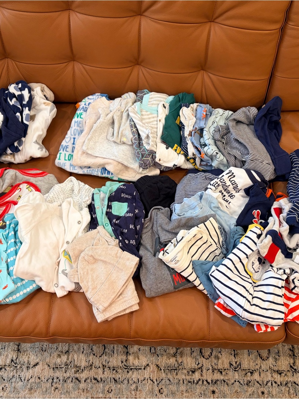0-9 months Kids Mixed Cotton clothes ,Onesies and Sleepwear - Multi-Color